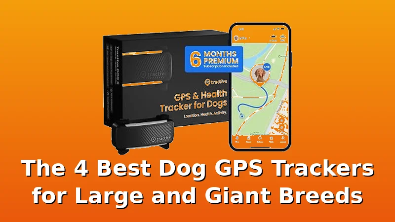 The 4 Best Dog GPS Trackers for Large and Giant Breeds - BestDogGPSTracker review with measurements and honest opinion