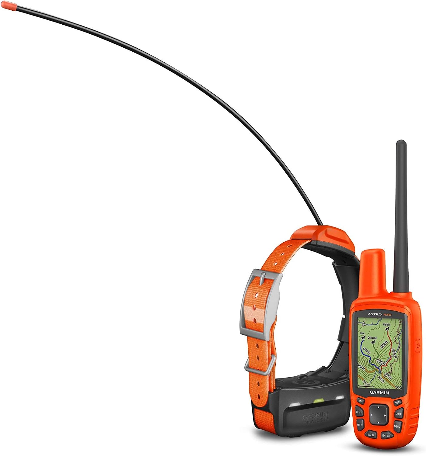 Aorkuler GPS Dog Tracker – Track Your Dog Up to 3.5 Miles Without Phone or Cell Signal | No App, No Monthly Fees | Ideal for Hiking, Rural & Remote Areas (Tracker 2)
