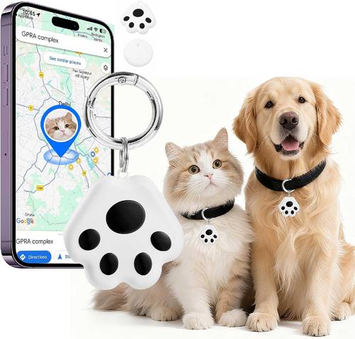 Pet GPS Tracker tag for dogs with no subscription and 360 day battery