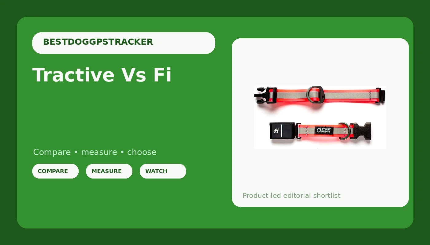 Tractive Vs Fi - BestDogGPSTracker review with measurements and honest opinion
